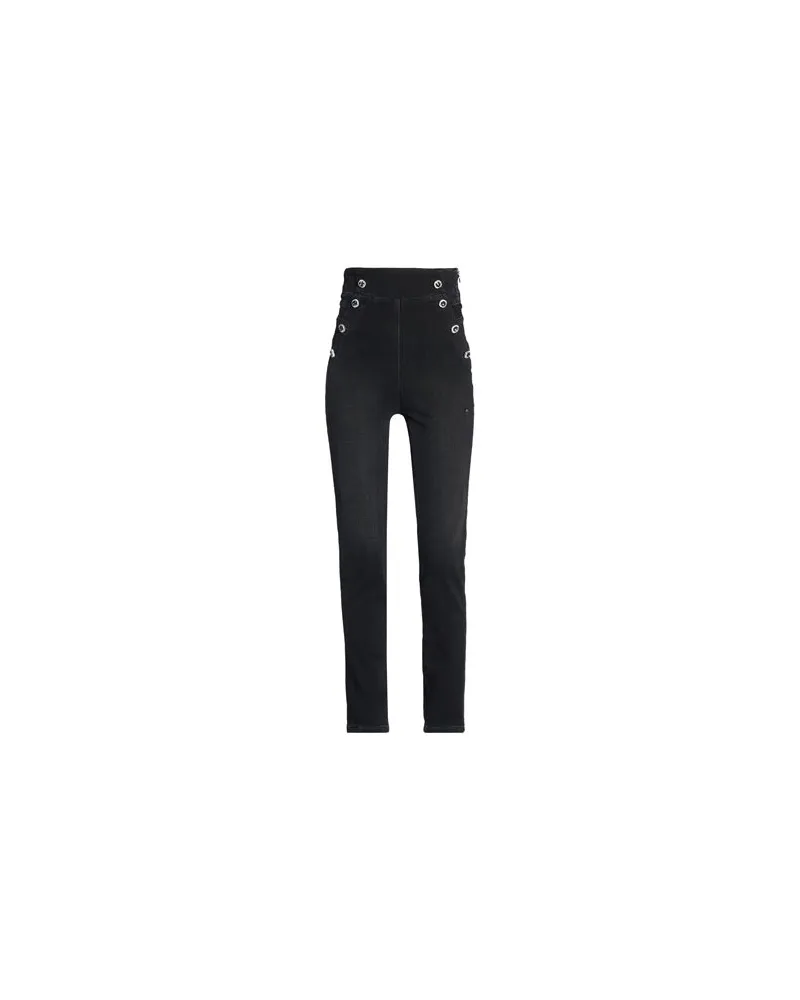 Guess HOSEN & RÖCKE - Jeanshosenauf YOOX.COM Schwarz