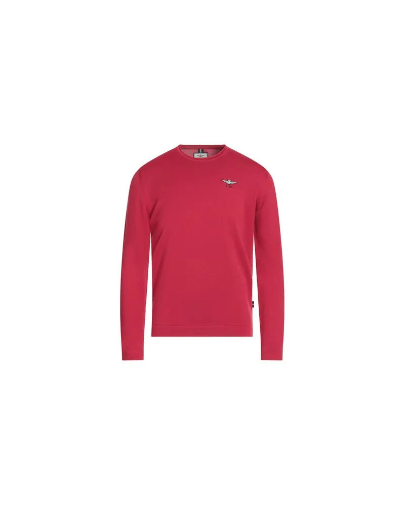 Aeronautica Militare STRICKWAREN - Pulloverauf YOOX.COM Rot