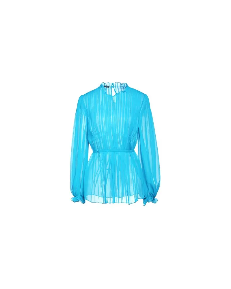 Alberta Ferretti TOPS - Topsauf YOOX.COM Azurblau