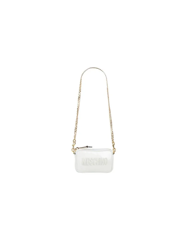 Moschino TASCHEN - Schultertaschenauf YOOX.COM Weiß
