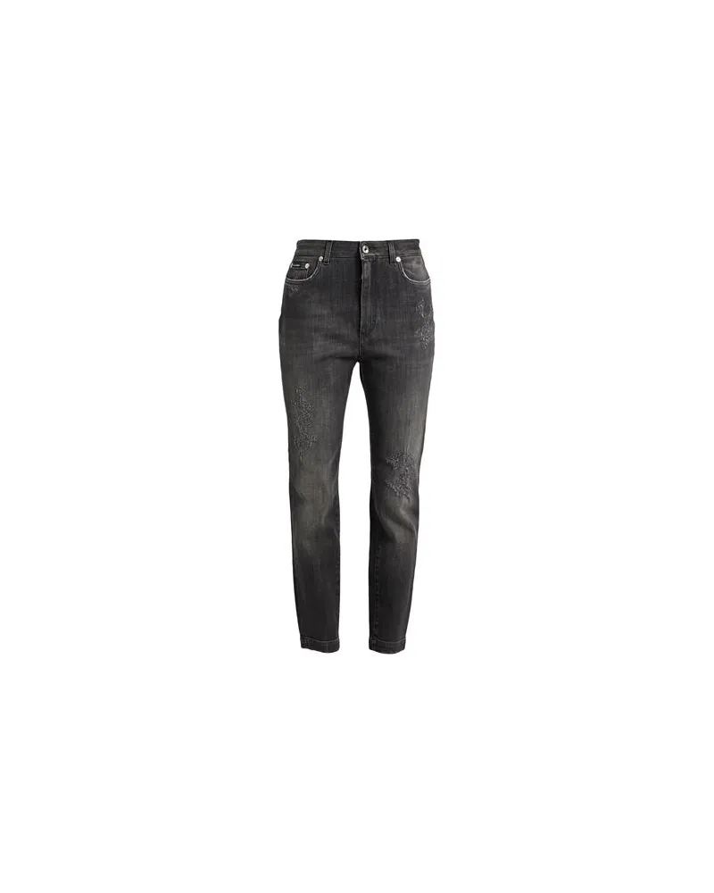Dolce & Gabbana HOSEN & RÖCKE - Jeanshosenauf YOOX.COM Braungrau