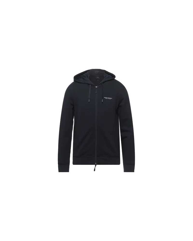 Armani Exchange TOPS - Sweatshirtsauf YOOX.COM Nachtblau
