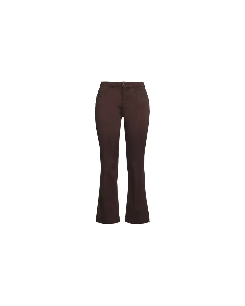 Kaos HOSEN & RÖCKE - Hosenauf YOOX.COM Dunkelbraun