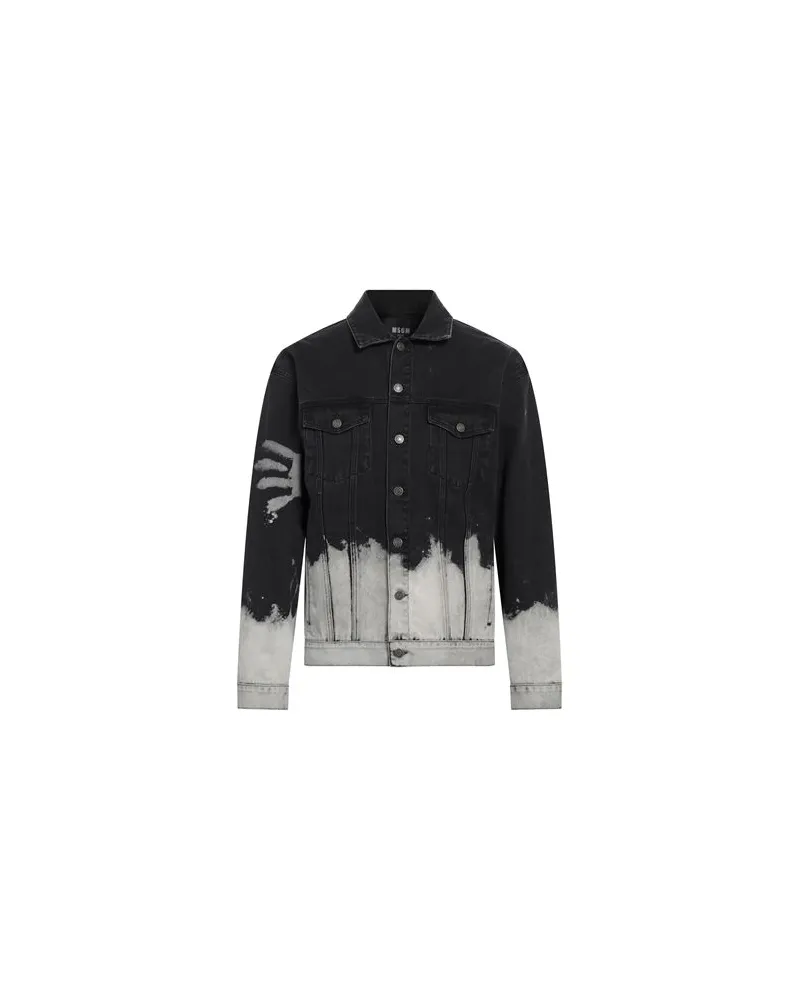 MSGM JACKEN & MÄNTEL - Jeansjacken/Mäntelauf YOOX.COM Schwarz