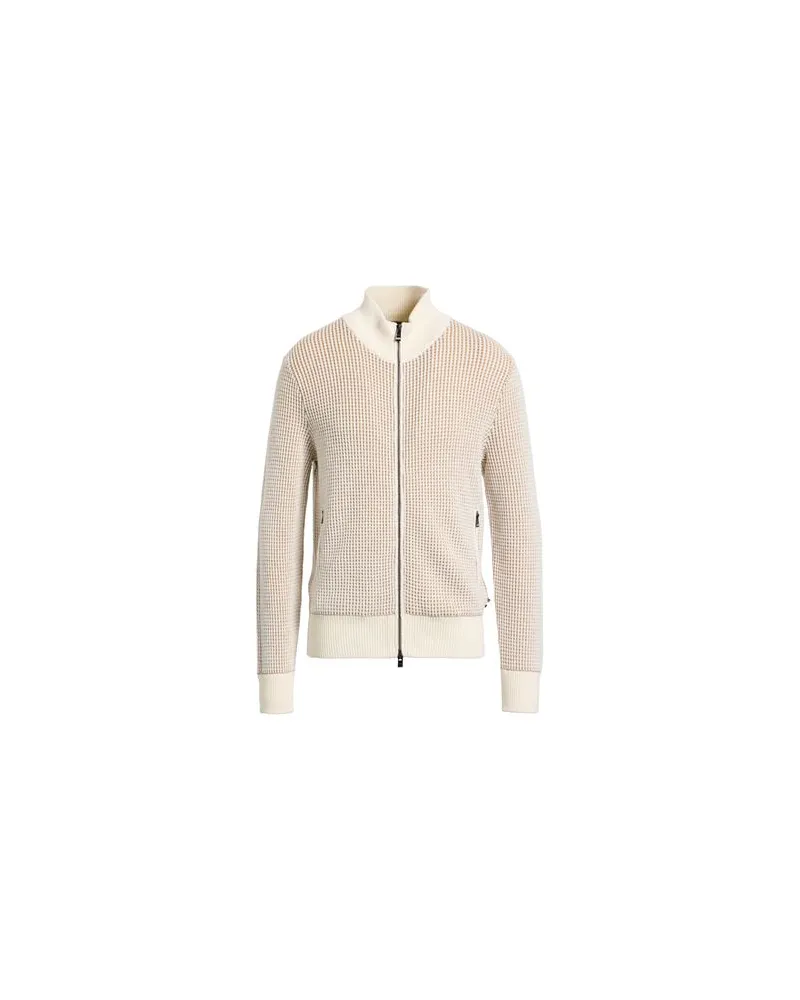 HUGO BOSS STRICKWAREN - Strickjackenauf YOOX.COM Elfenbein