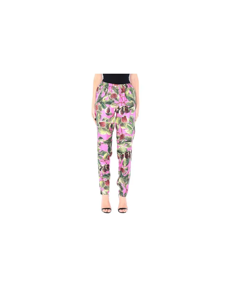 Dolce & Gabbana HOSEN & RÖCKE - Hosenauf YOOX.COM Fuchsia