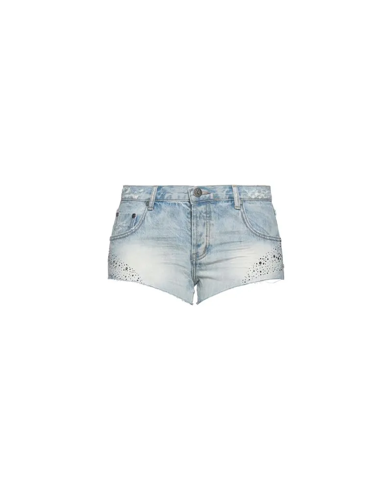 One Teaspoon HOSEN & RÖCKE - Jeansshortsauf YOOX.COM Blau