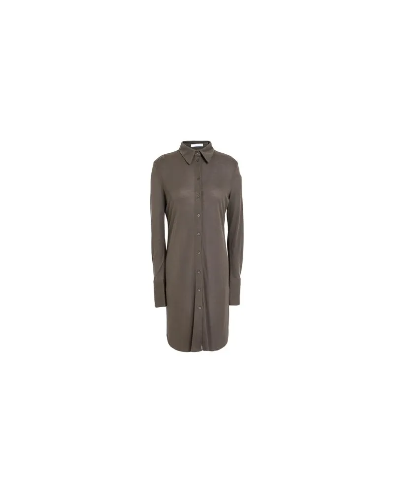 Helmut Lang KLEIDER - Mini-Kleiderauf YOOX.COM Grau