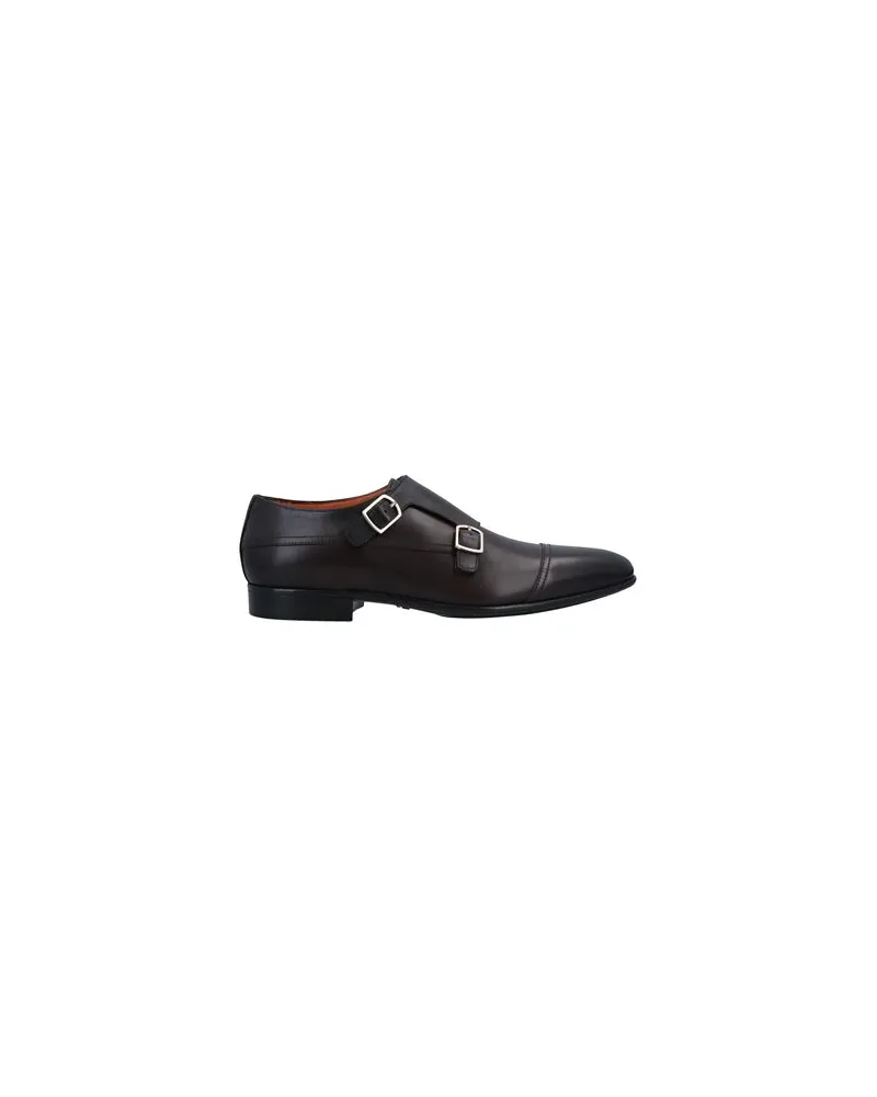 Santoni SCHUHE - Mokassinsauf YOOX.COM Dunkelbraun