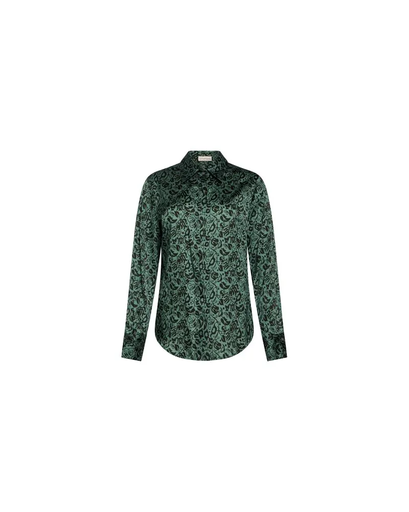 Camicettasnob TOPS - Hemdenauf YOOX.COM Dunkelgrün