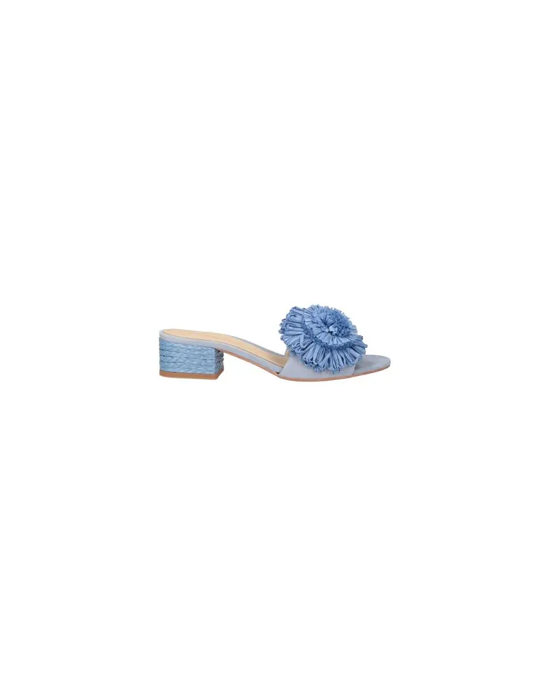 Paloma Barceló SCHUHE - Sandalenauf YOOX.COM Himmelblau