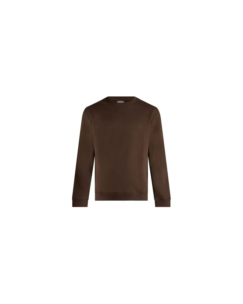 Dondup TOPS - Sweatshirtsauf YOOX.COM Dunkelbraun