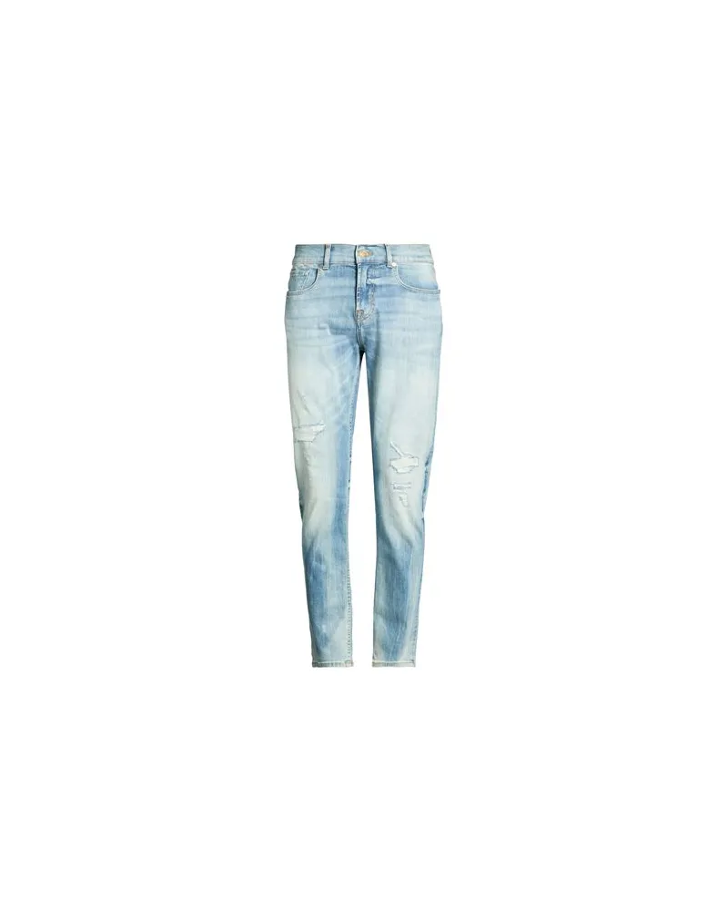 7 for all mankind HOSEN & RÖCKE - Jeanshosenauf YOOX.COM Blau
