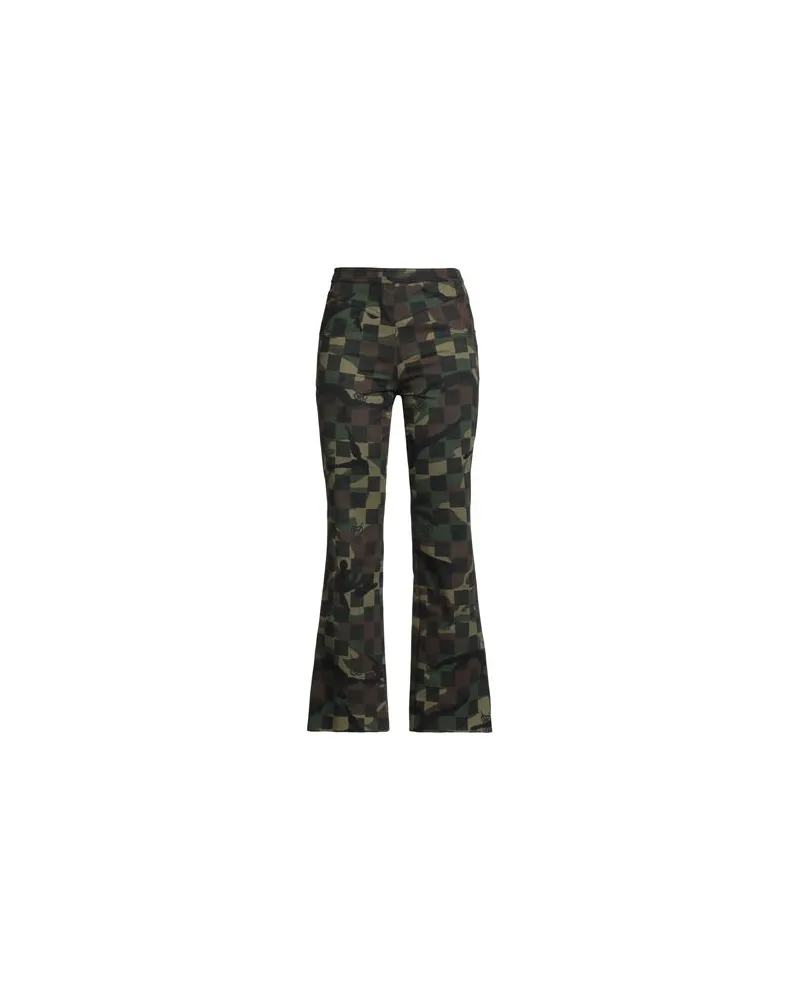 Giambattista Valli HOSEN & RÖCKE - Jeanshosenauf YOOX.COM Militärgrün
