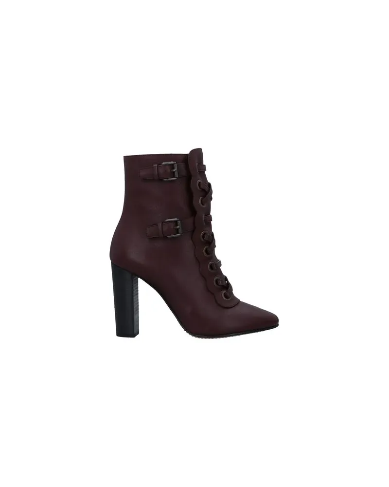 Chloé SCHUHE - Stiefelettenauf YOOX.COM Pflaume