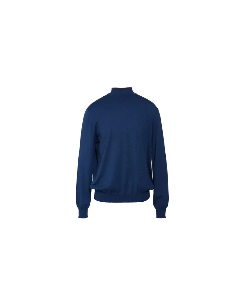 Gran Sasso STRICKWAREN - Rollkragenpulloverauf YOOX.COM Blau