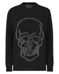 Philipp Plein Pullover Schwarz