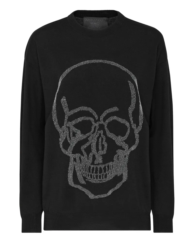 Philipp Plein Pullover Schwarz