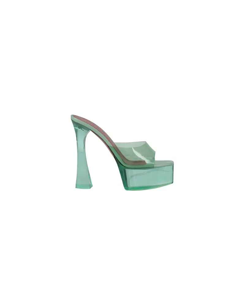 Amina Muaddi SCHUHE - Sandalenauf YOOX.COM Säuregrün