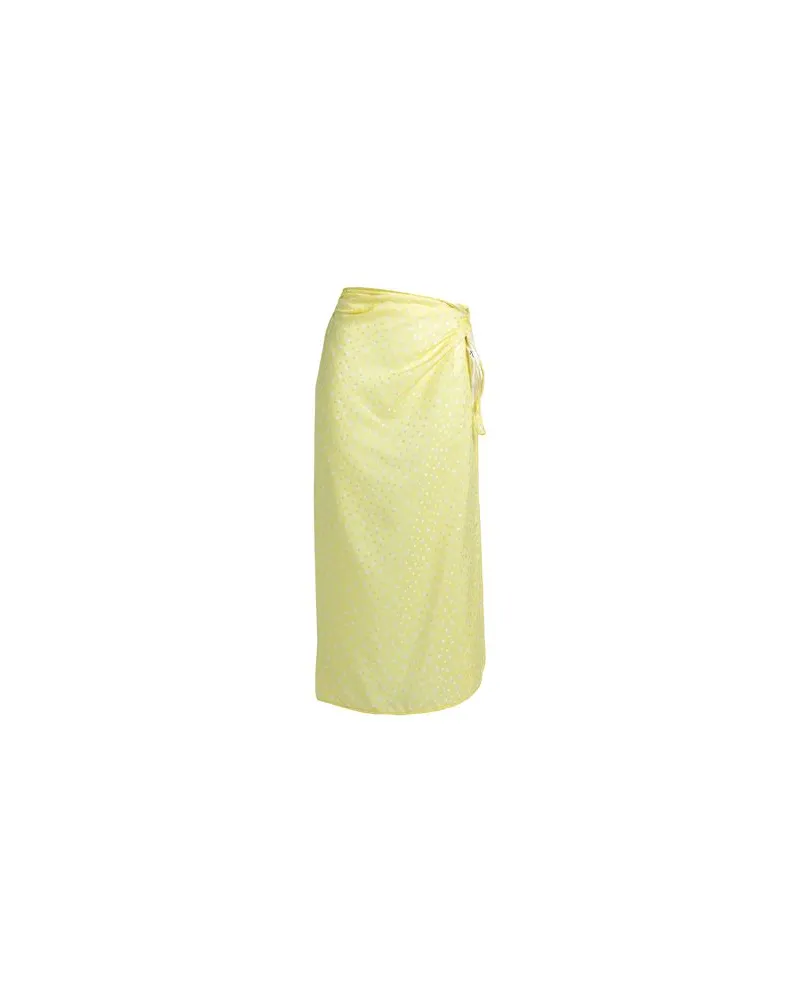 Rowen Rose HOSEN & RÖCKE - Maxi-Röckeauf YOOX.COM Gelb