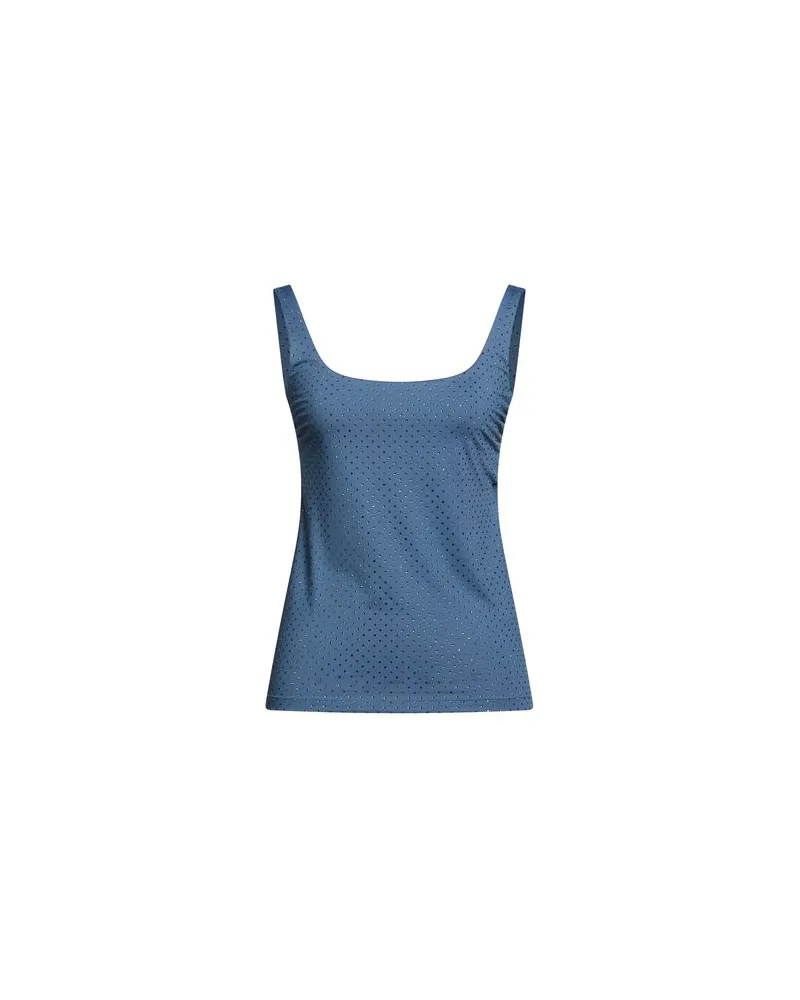 FISICO-Cristina Ferrari TOPS - Topsauf YOOX.COM Taubenblau