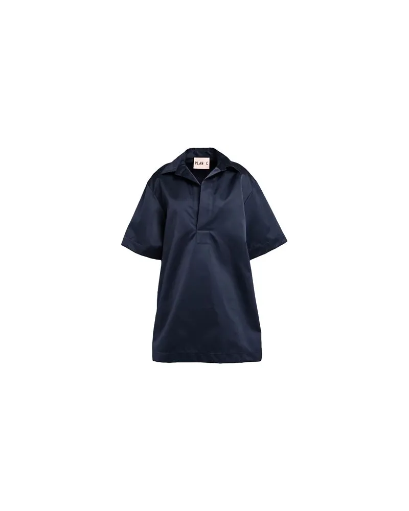 PLAN C KLEIDER - Mini-Kleiderauf YOOX.COM Nachtblau