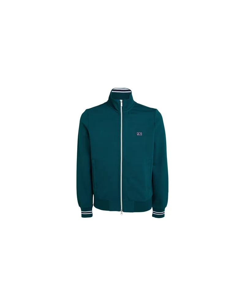 Sun68 TOPS - Sweatshirtsauf YOOX.COM Aquamarin