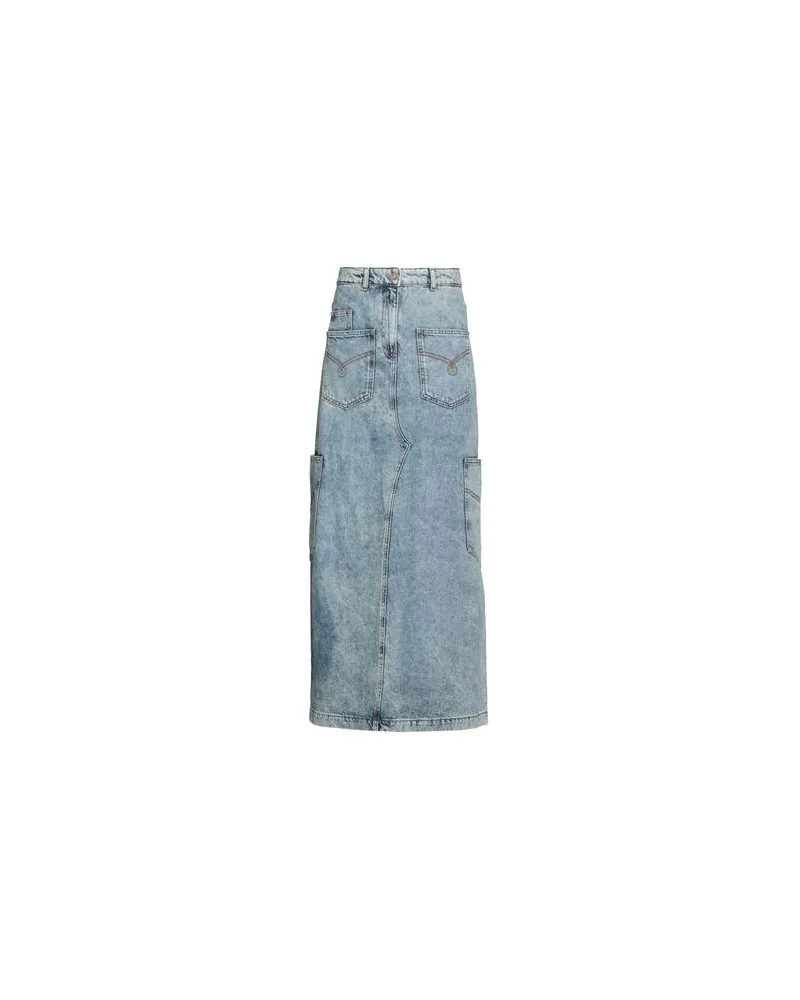Moschino HOSEN & RÖCKE - Jeansröckeauf YOOX.COM Blau