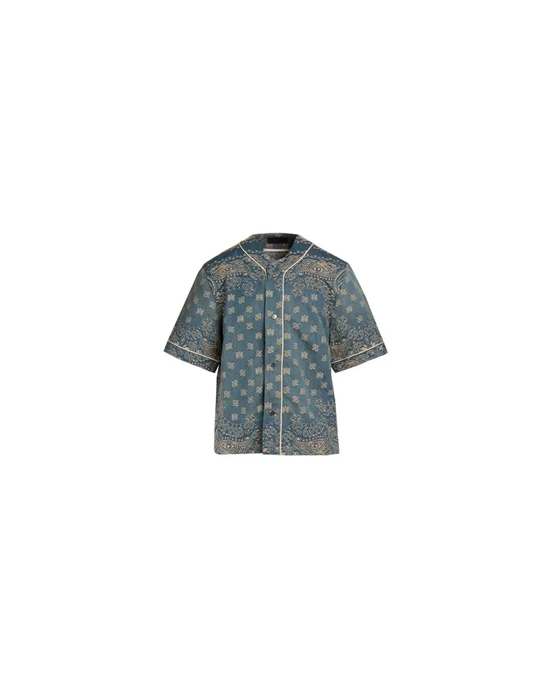 Amiri TOPS - Jeanshemdenauf YOOX.COM Blau