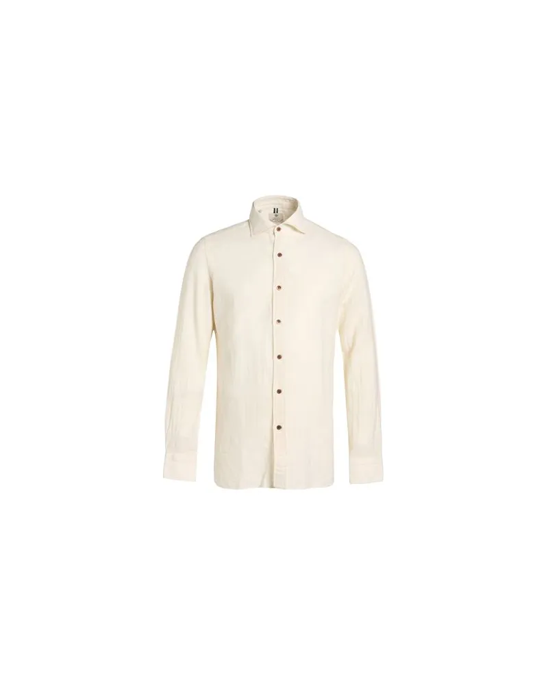 Luigi Borrelli TOPS - Hemdenauf YOOX.COM Cremeweiß