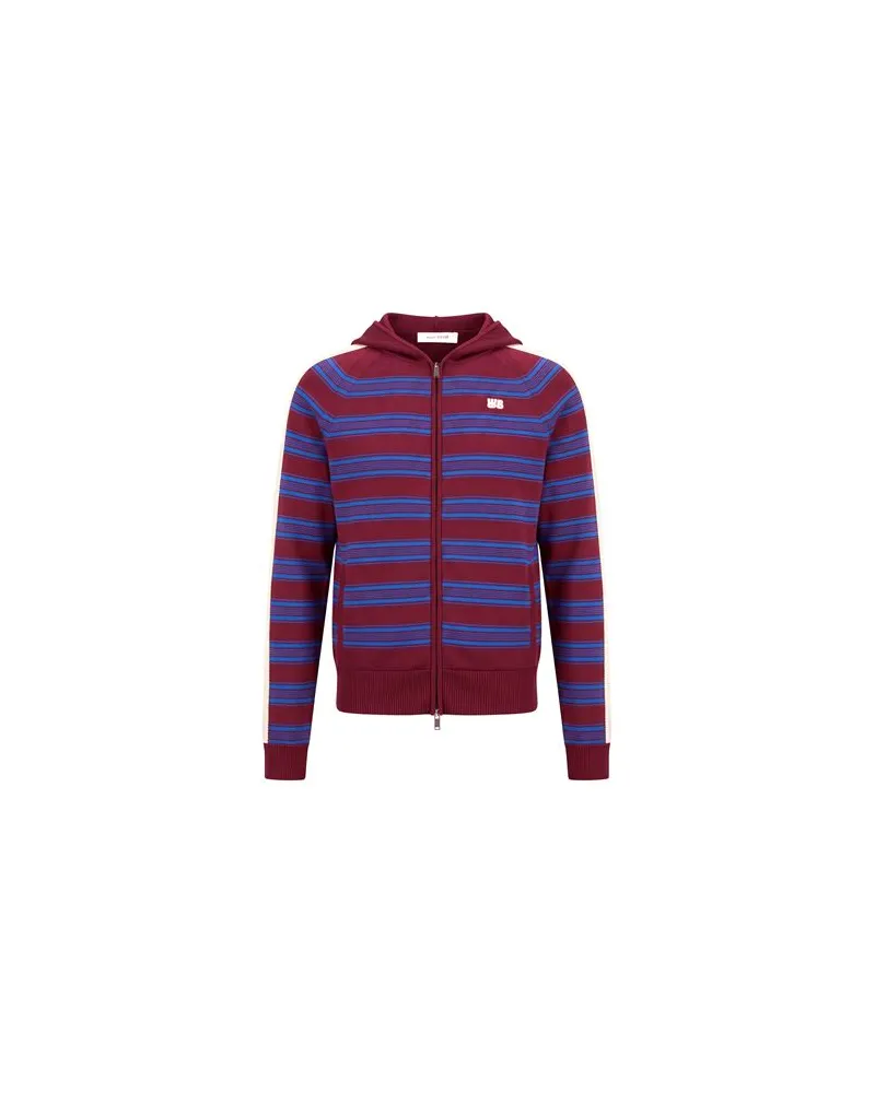 Wales Bonner STRICKWAREN - Strickjackenauf YOOX.COM Bordeaux