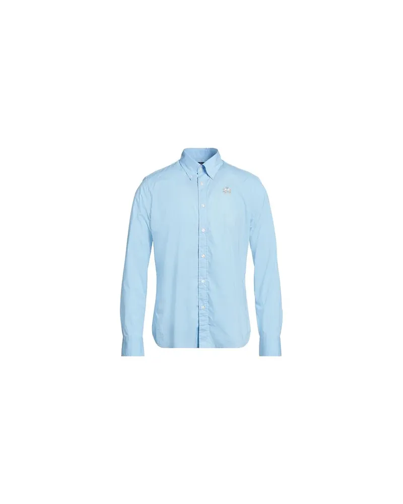 La Martina TOPS - Hemdenauf YOOX.COM Hellblau