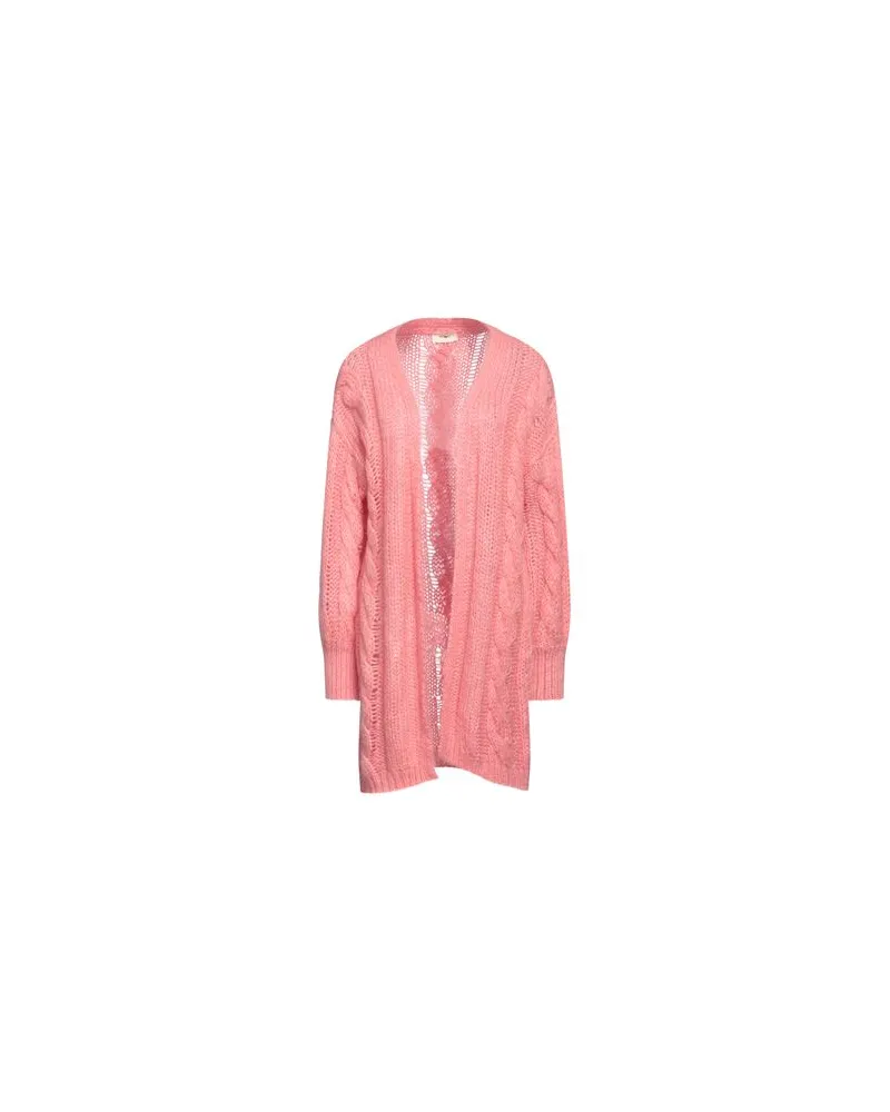 VICOLO STRICKWAREN - Strickjackenauf YOOX.COM Lachs