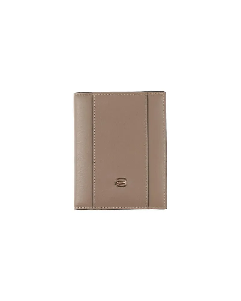 Piquadro Kleinlederwaren - Brieftaschenauf YOOX.COM Hellbraun