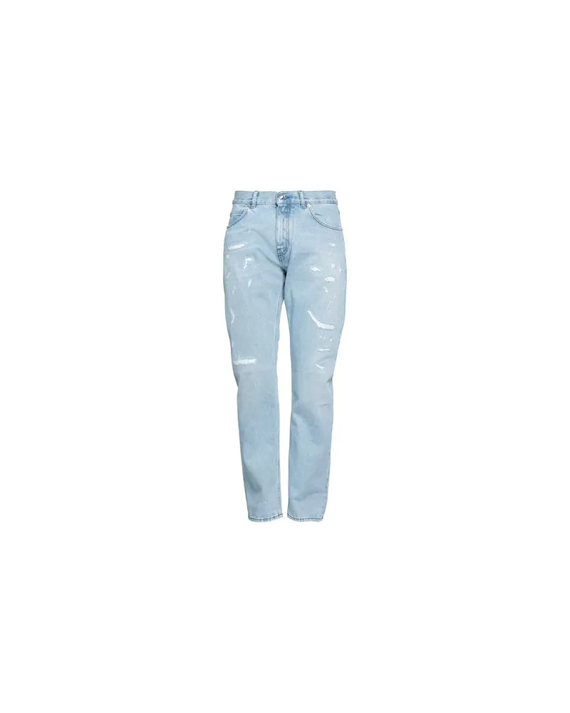 Versace HOSEN & RÖCKE - Jeanshosenauf YOOX.COM Blau