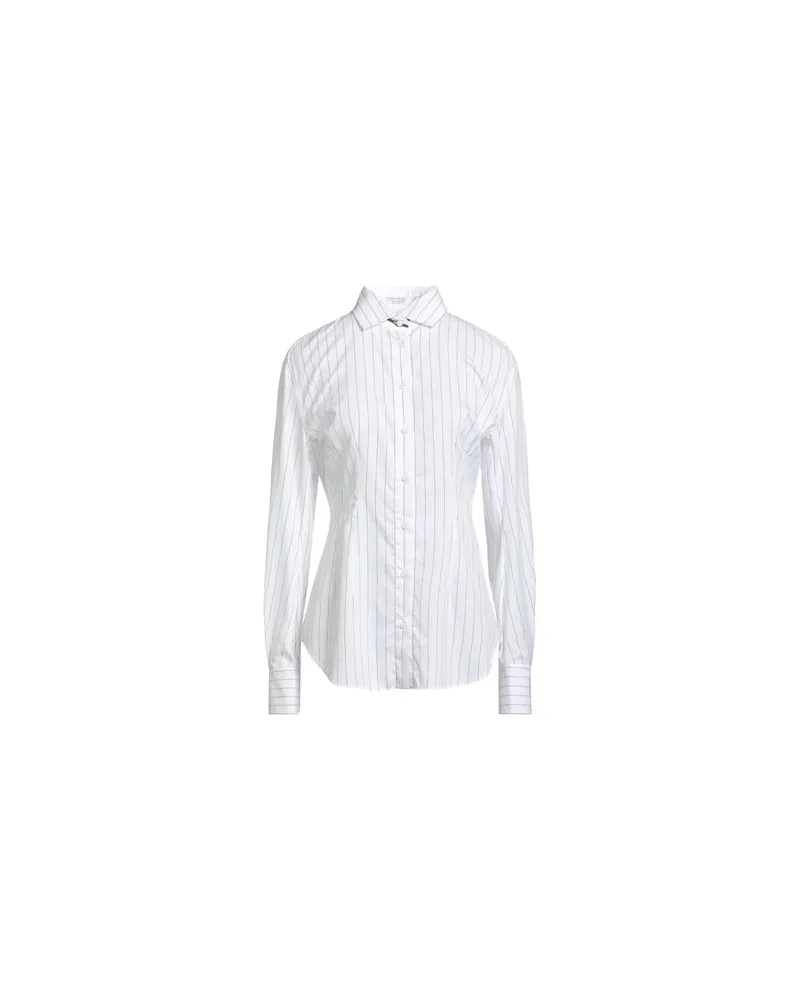 Brunello Cucinelli TOPS - Hemdenauf YOOX.COM Weiß
