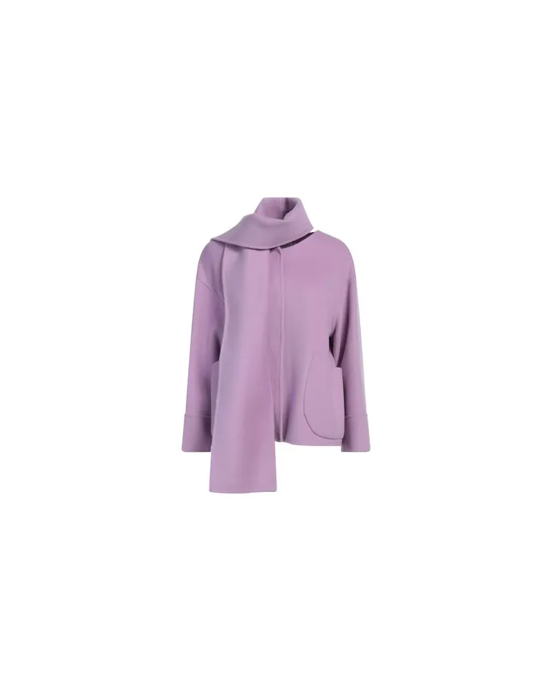 Simona Corsellini JACKEN & MÄNTEL - Mäntelauf YOOX.COM Lila