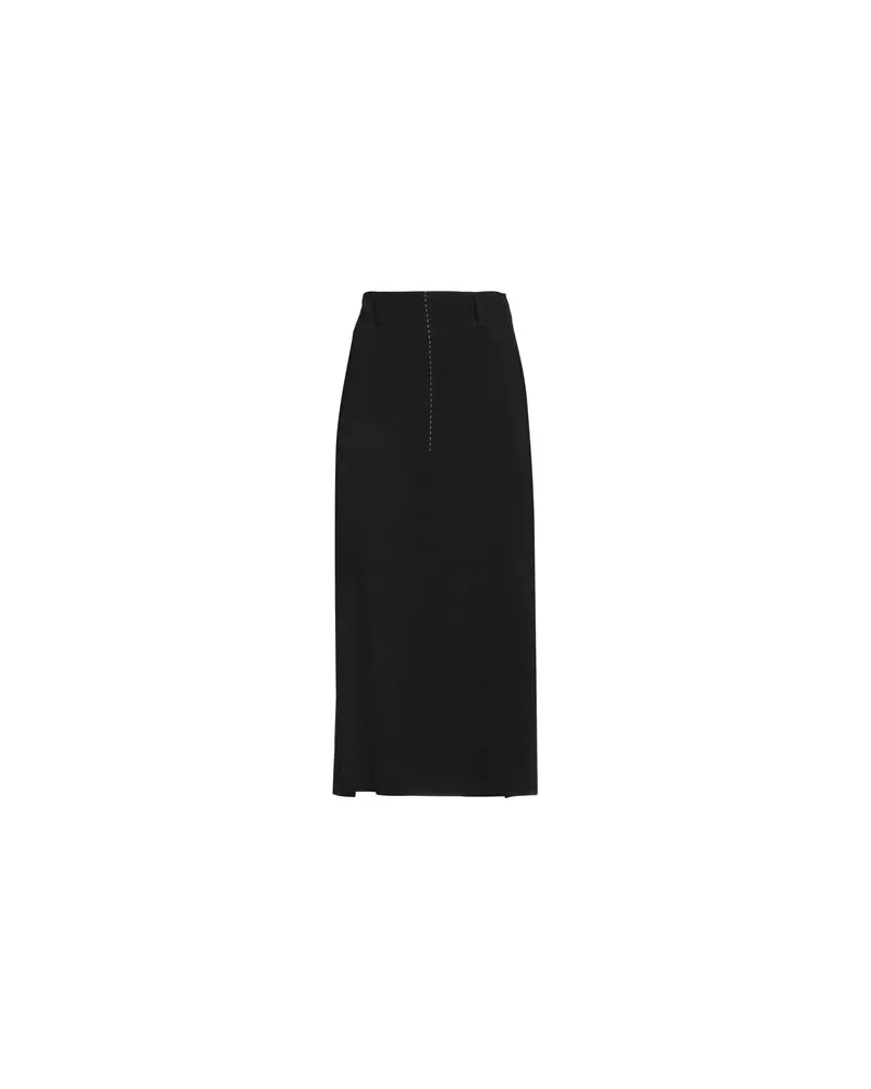 TELA HOSEN & RÖCKE - Midi-Röckeauf YOOX.COM Schwarz