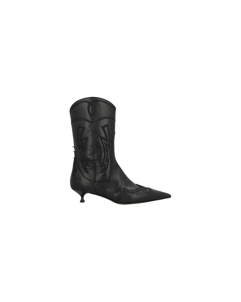 Attilio Giusti Leombruni X KRISTEN MC MENAMY - SCHUHE - Stiefelettenauf YOOX.COM Schwarz