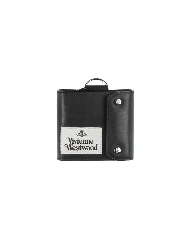 Vivienne Westwood Kleinlederwaren - Brieftaschenauf YOOX.COM Schwarz