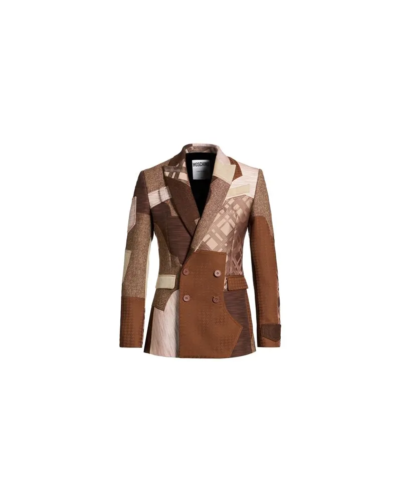Moschino ANZÜGE und CO-ORDS - Blazersauf YOOX.COM Braun