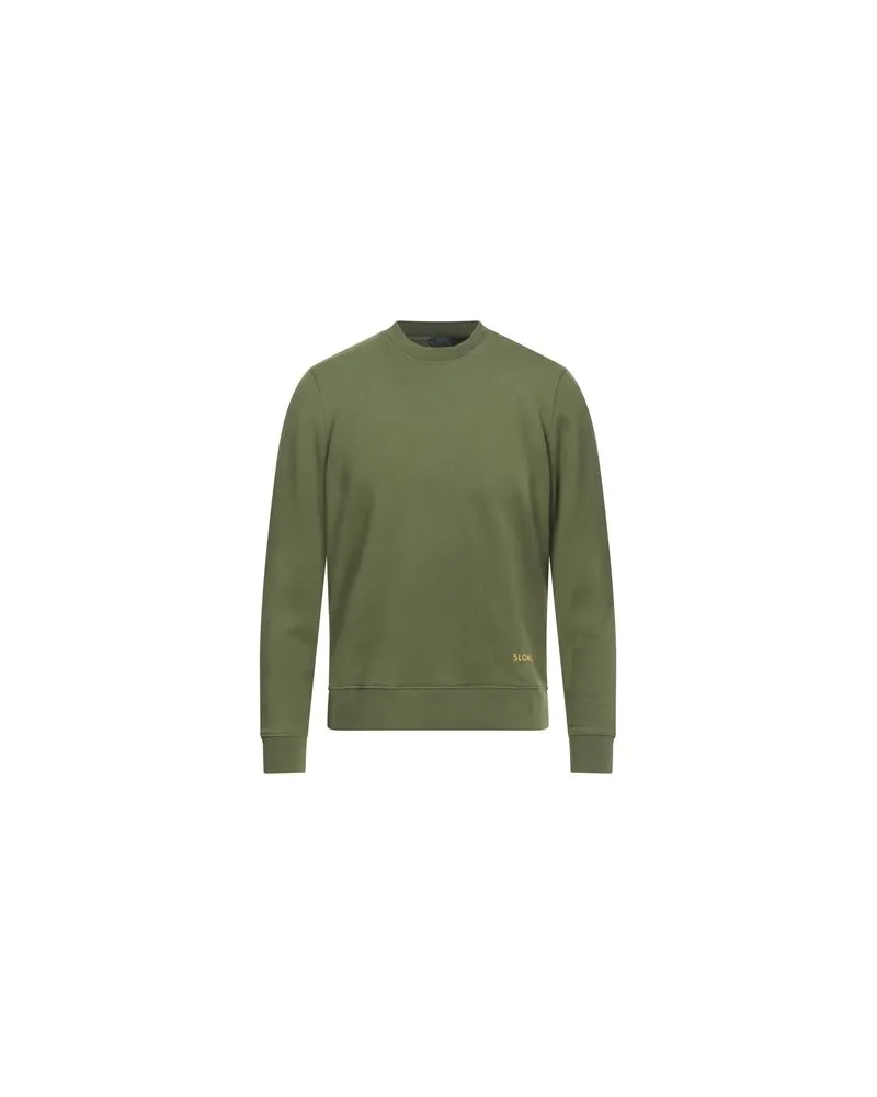 Zanone TOPS - Sweatshirtsauf YOOX.COM Militärgrün