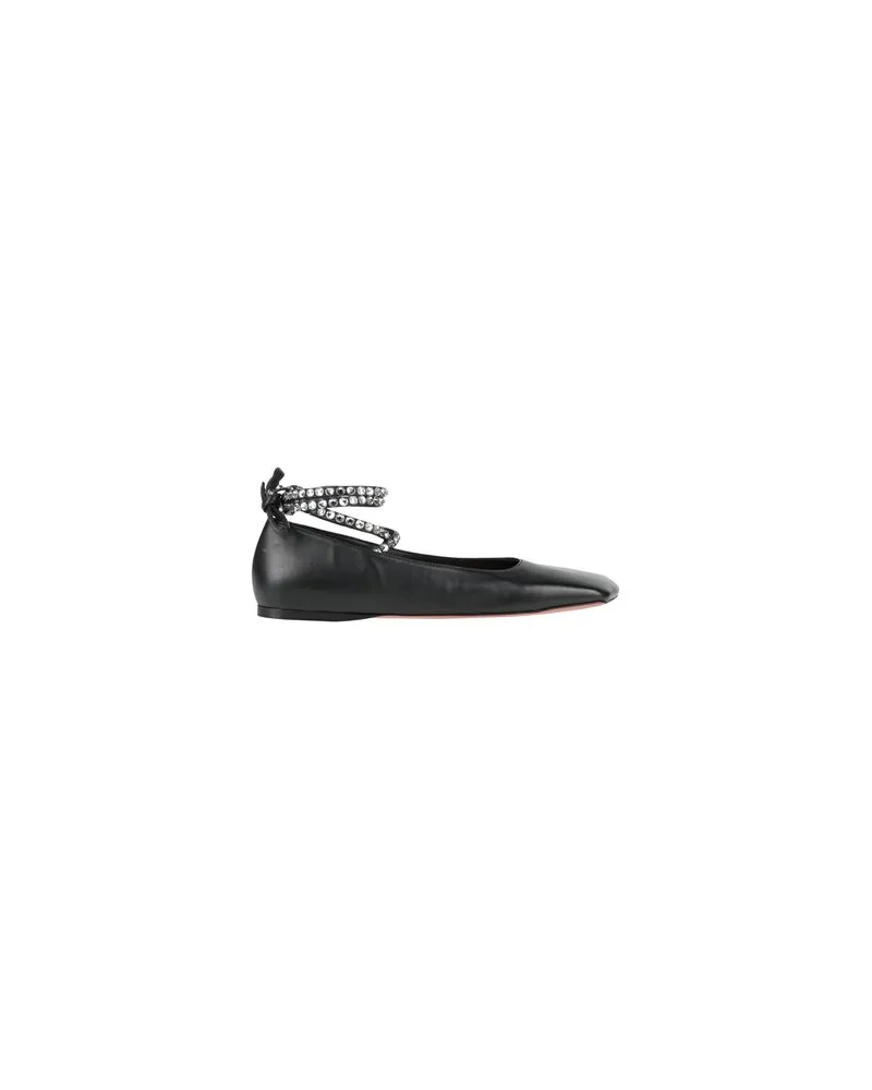 Amina Muaddi SCHUHE - Ballerinasauf YOOX.COM Schwarz