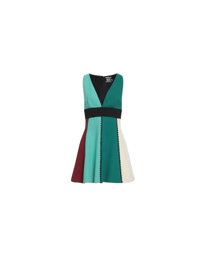 Fausto Puglisi KLEIDER - Mini-Kleiderauf YOOX.COM Säuregrün