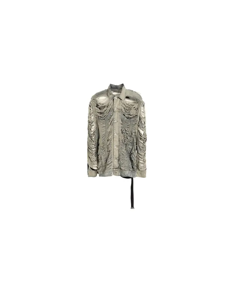 Rick Owens JACKEN & MÄNTEL - Jeansjacken/Mäntelauf YOOX.COM Blau