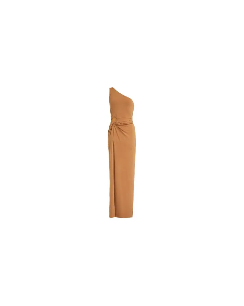 Alice + Olivia KLEIDER - Maxi-Kleiderauf YOOX.COM Kamel