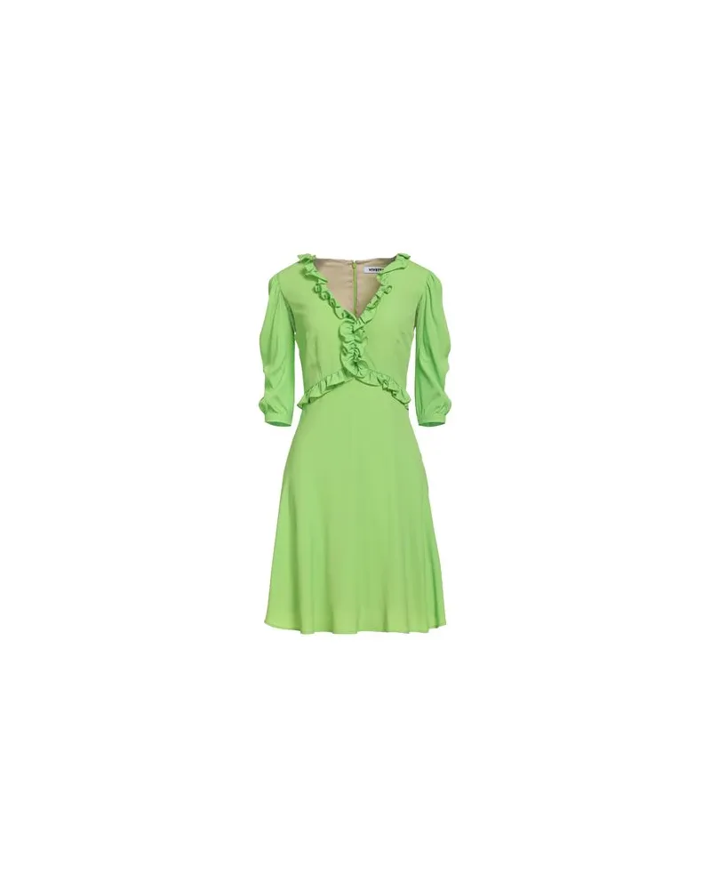 Vivetta KLEIDER - Mini-Kleiderauf YOOX.COM Limettengrün