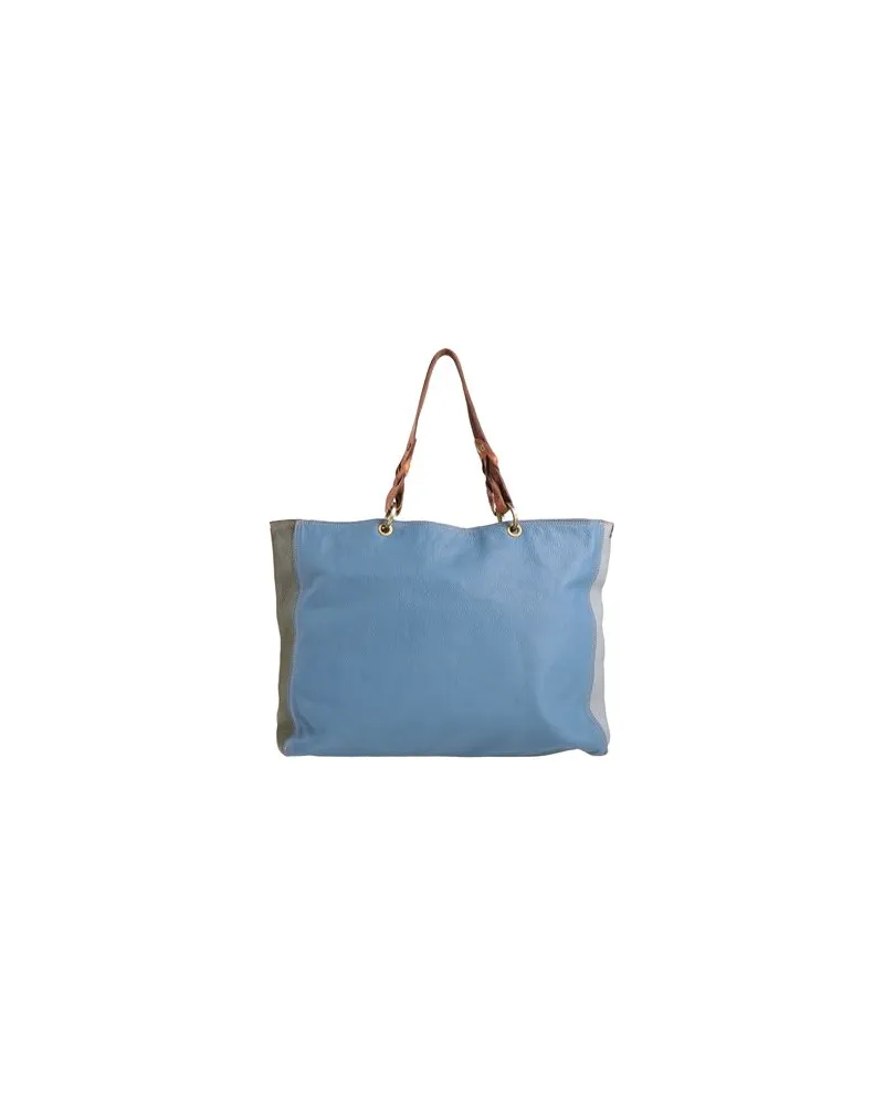 Caterina Lucchi GOLD GIULIA  - TASCHEN - Handtaschenauf YOOX.COM Taubenblau