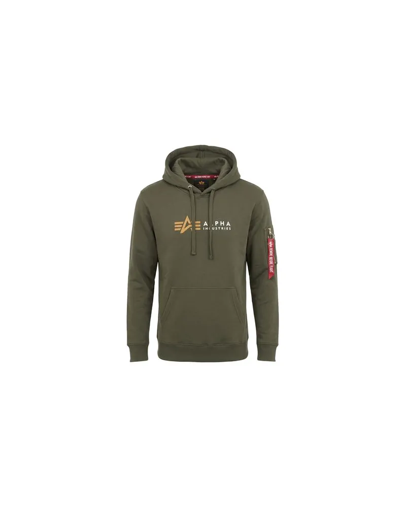 Alpha Industries TOPS - Sweatshirtsauf YOOX.COM Militärgrün