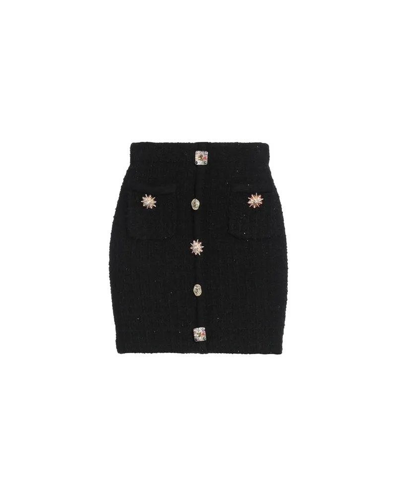 Self-Portrait HOSEN & RÖCKE - Miniröckeauf YOOX.COM Schwarz